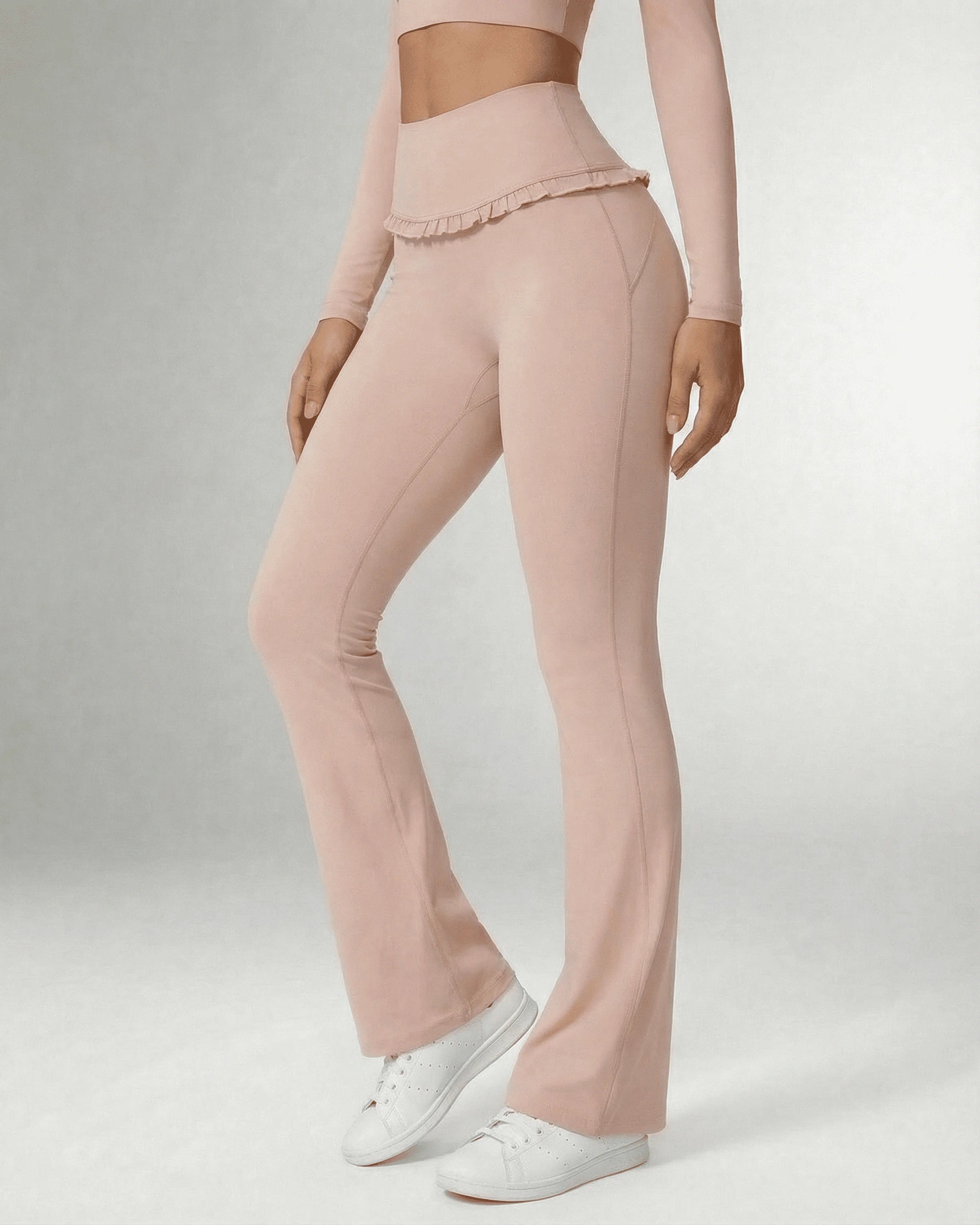 Serena Leggings – leggings, front view by Slimona