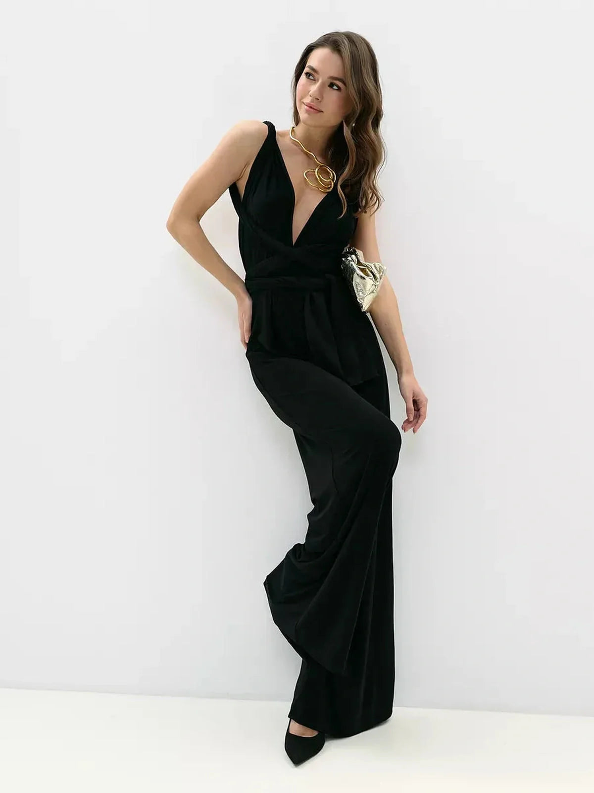Sculpted Allure Jumpsuit