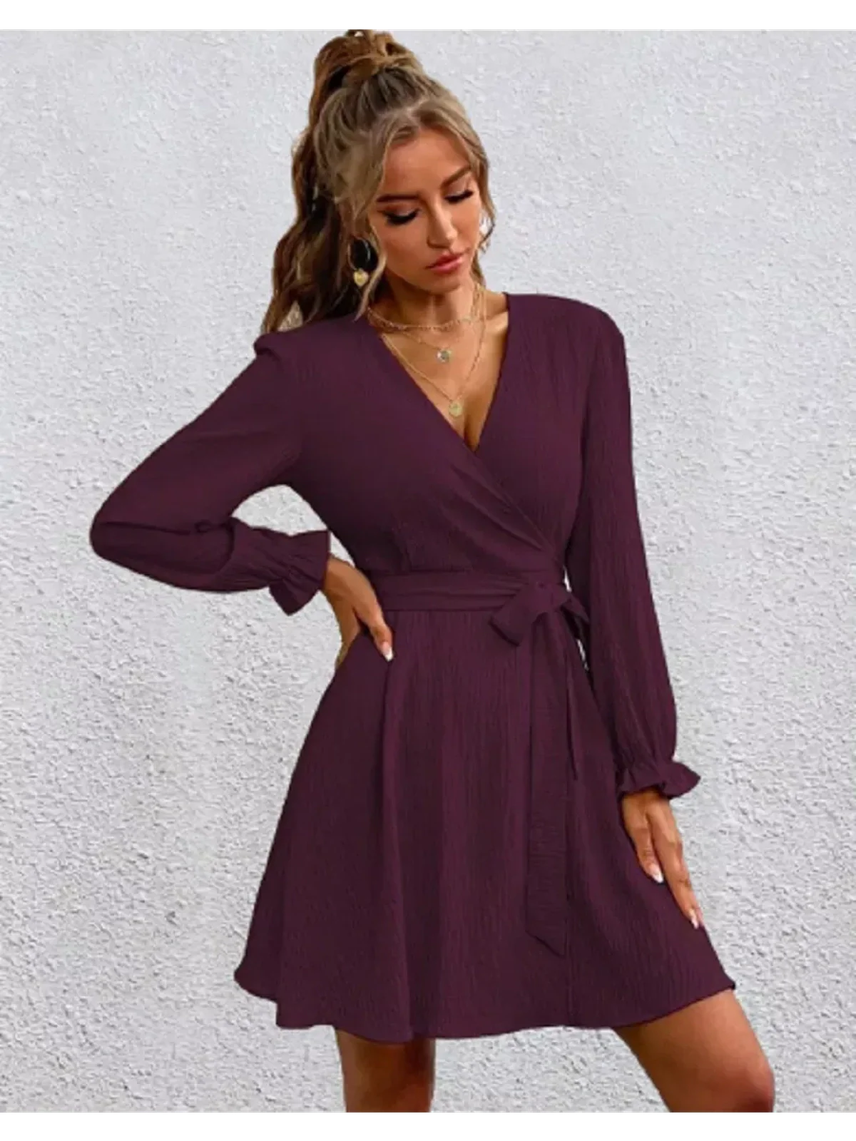 Plum Wrap Mini