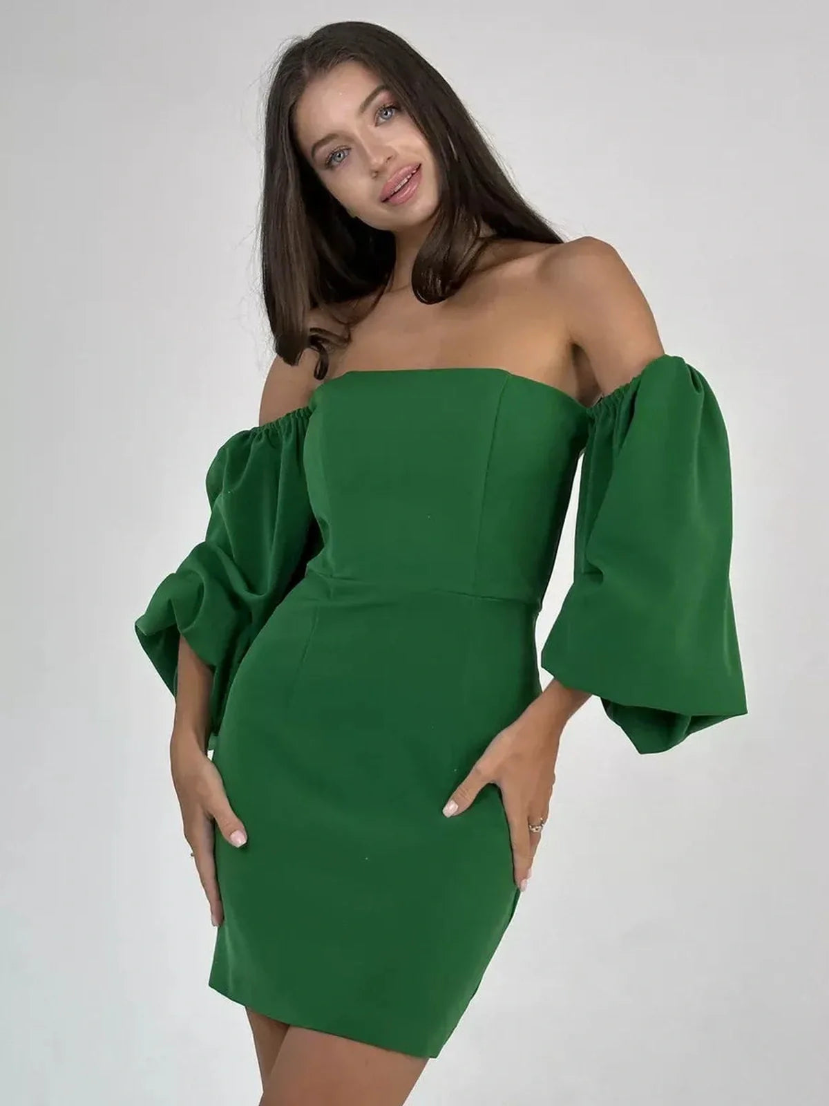 Emerald Muse Mini Dress