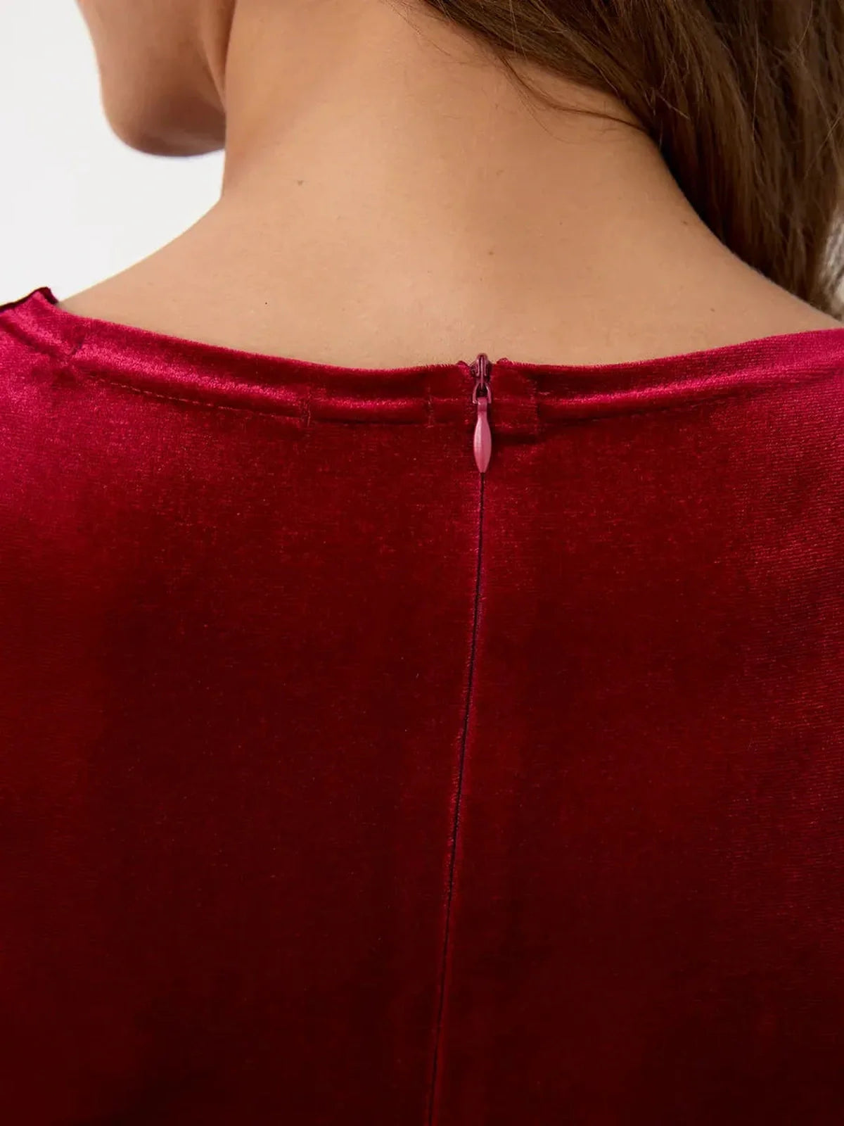 Velvet Allure Maxi Dress