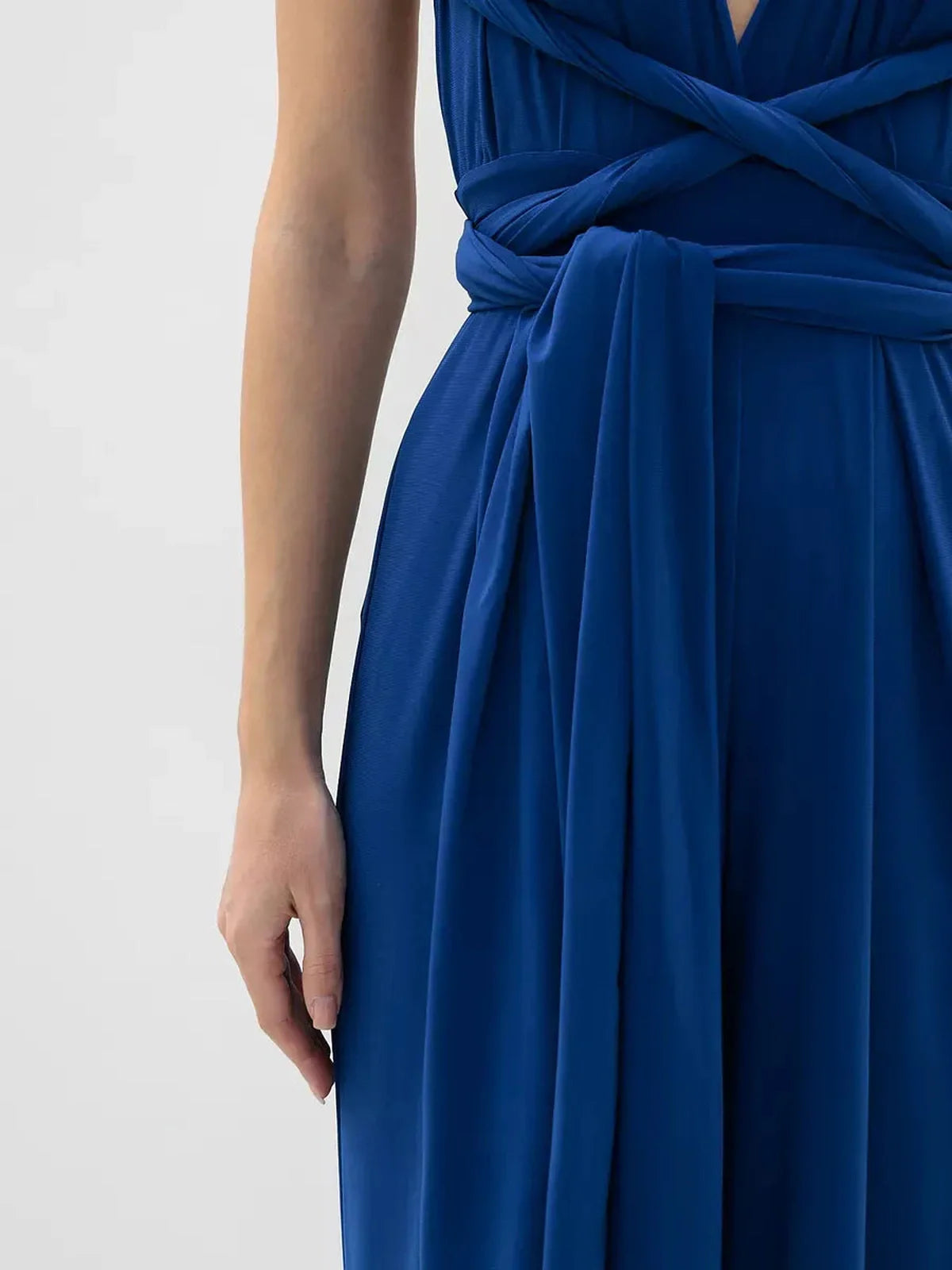 Sapphire Wrap Jumpsuit