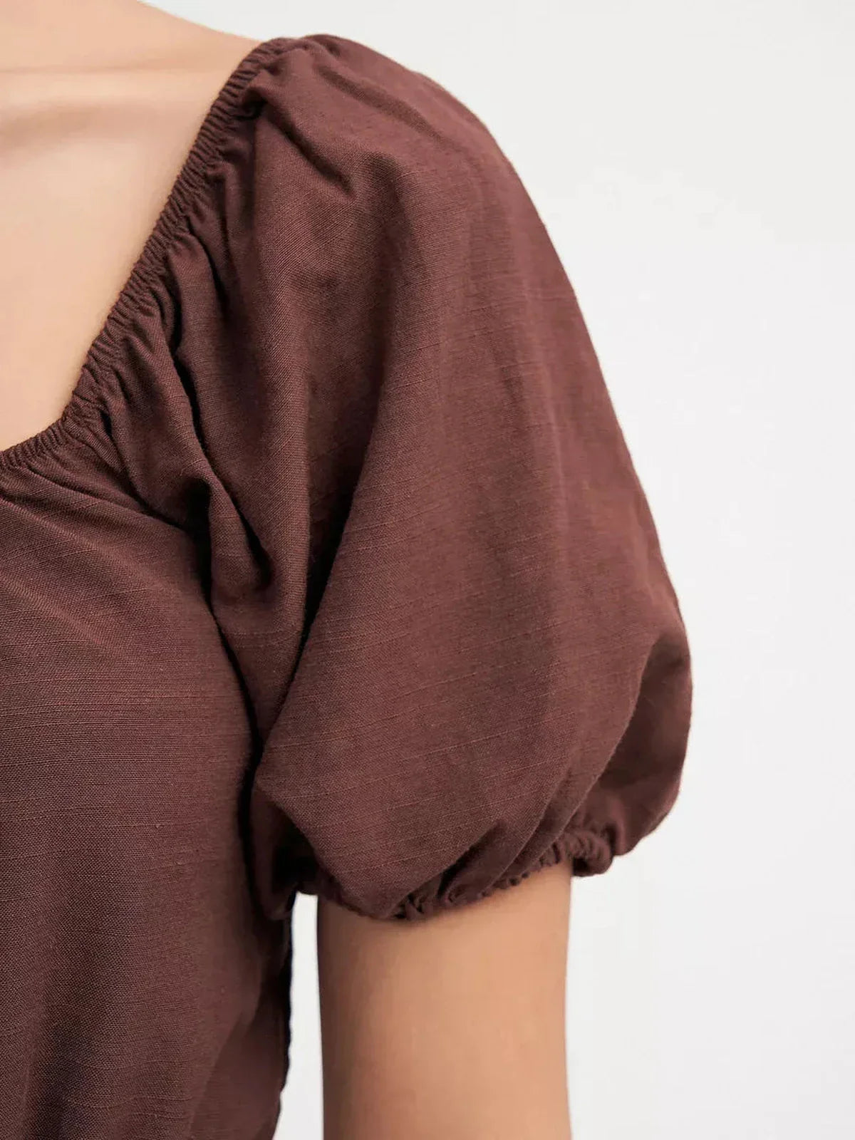 Mocha Charm Mini Dress