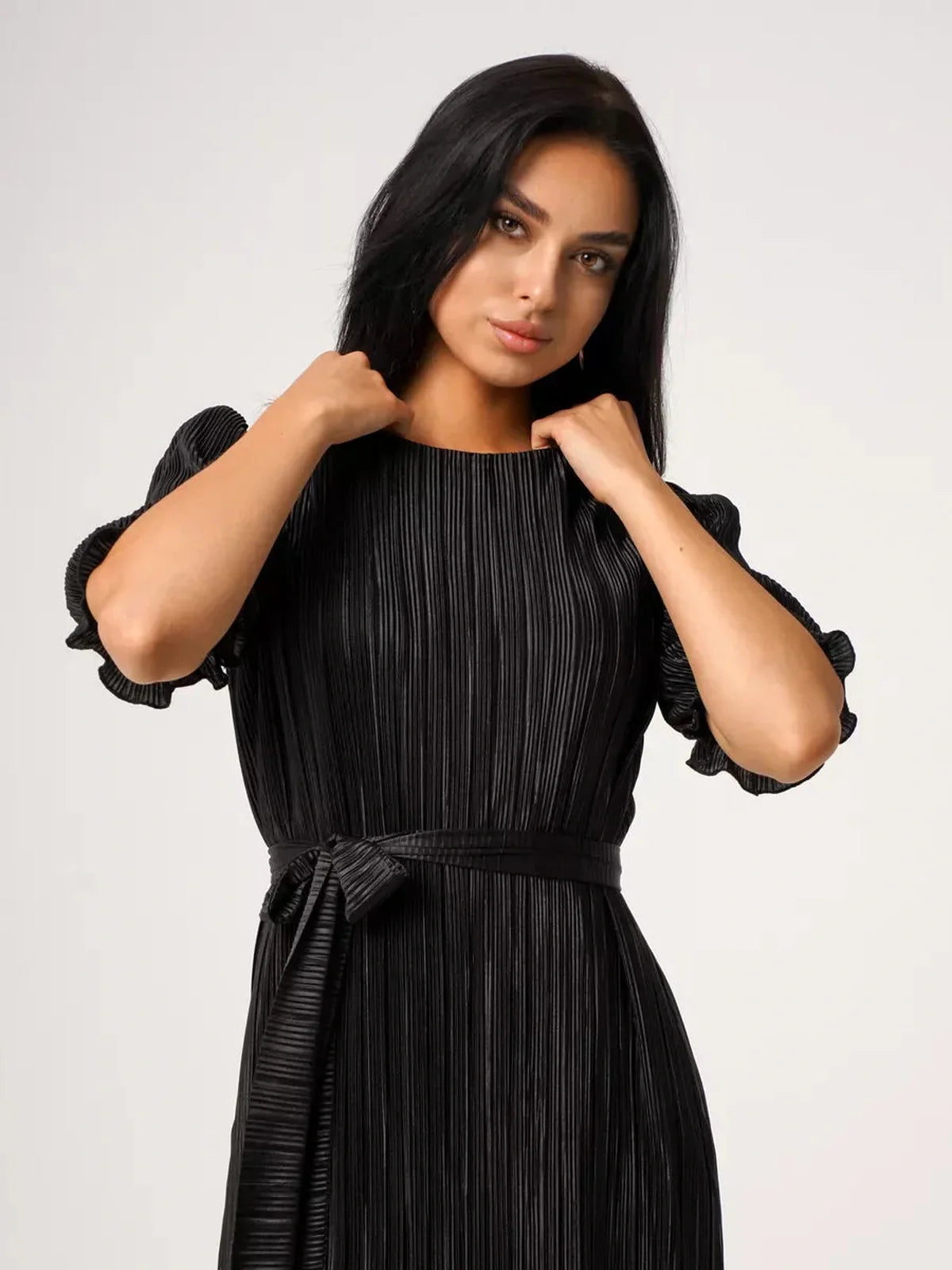 Velvet Rhythm Maxi Dress