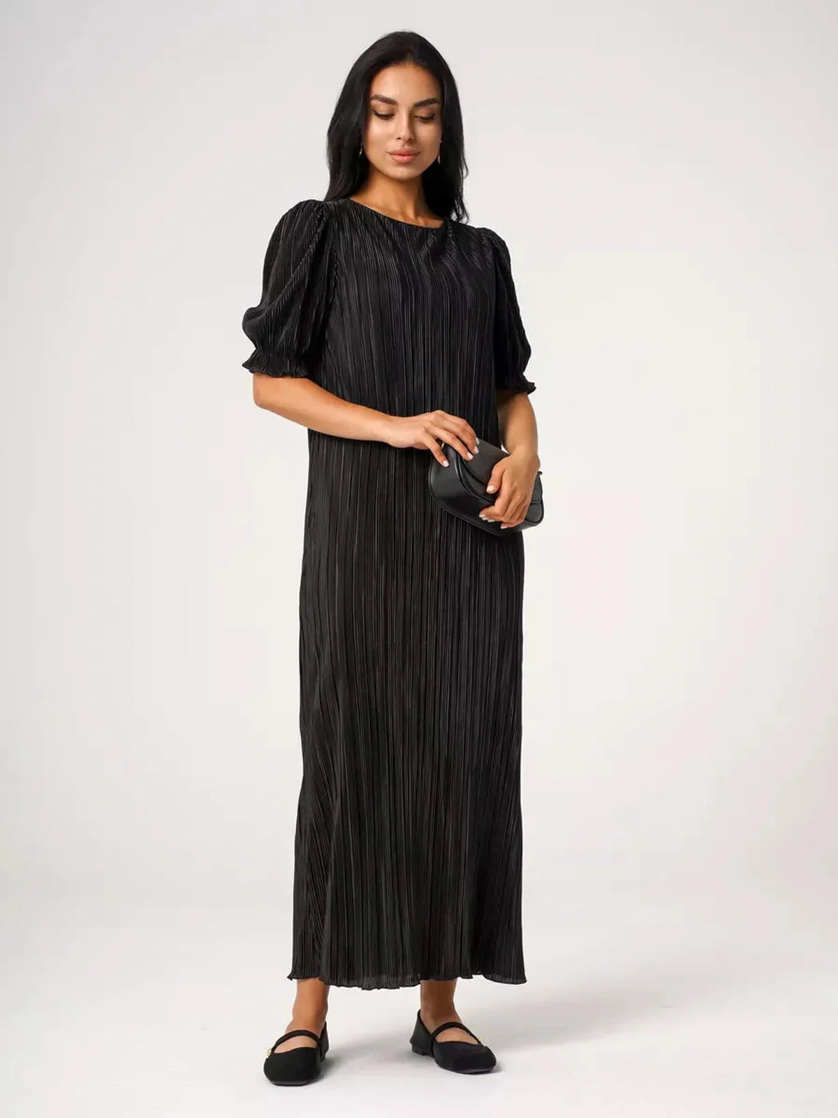 Velvet Rhythm Maxi Dress