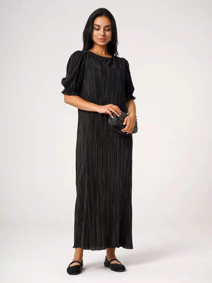 Velvet Rhythm Maxi Dress