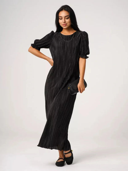 Velvet Rhythm Maxi Dress