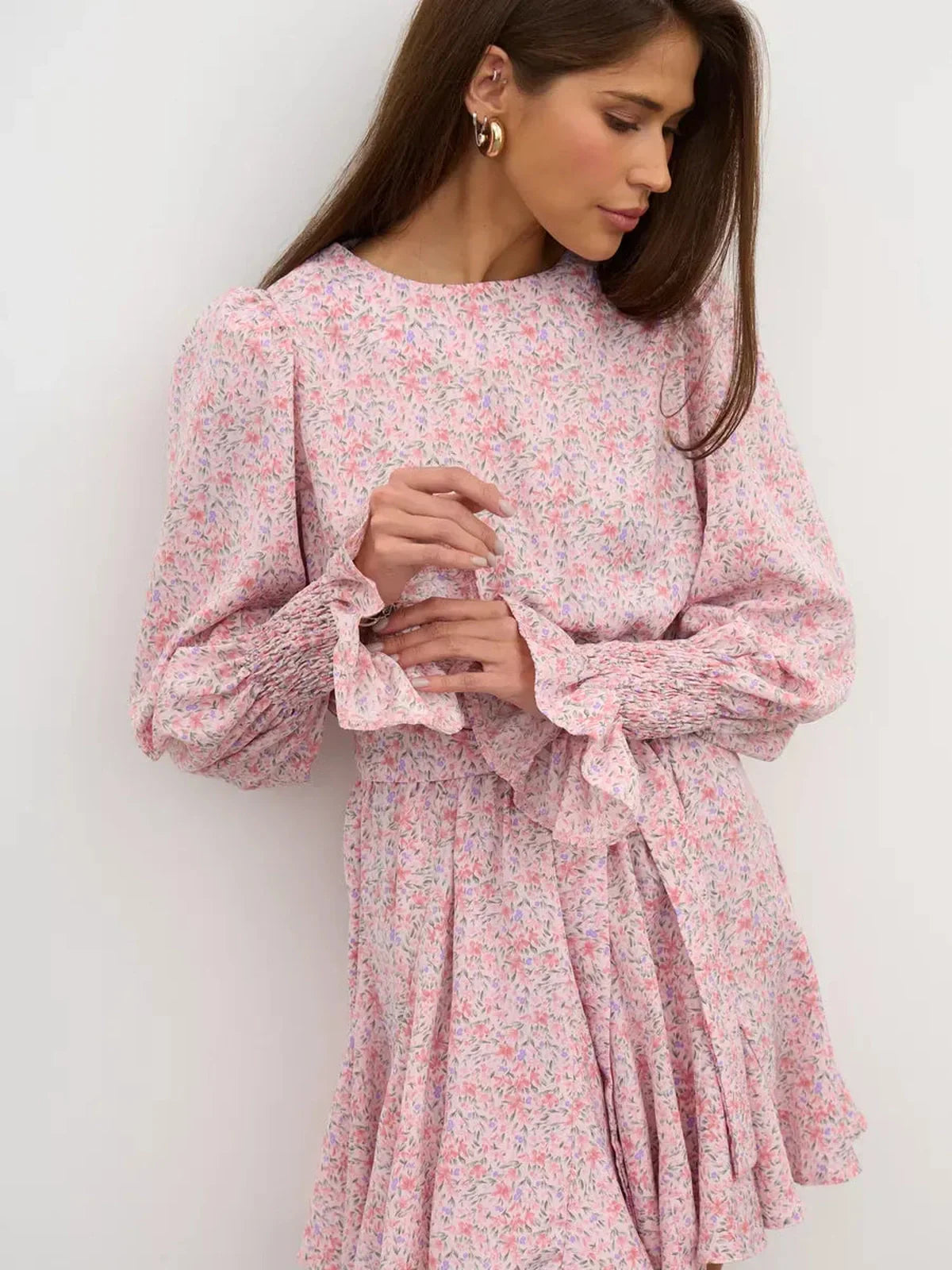 Blush Bloom Mini Dress