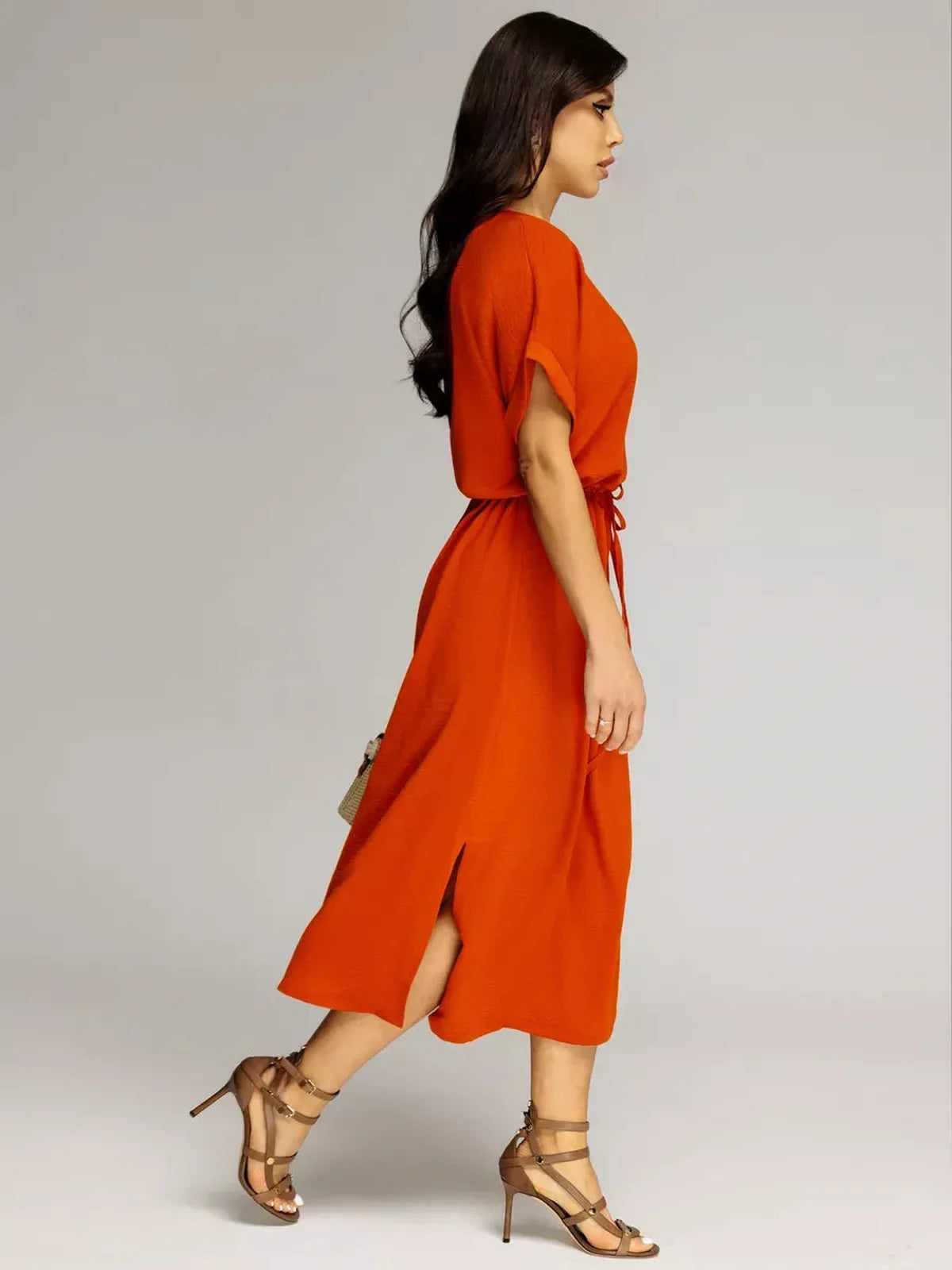 Solar Flare Midi Dress