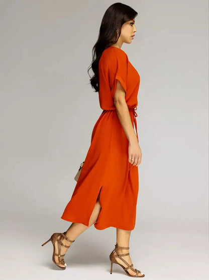 Solar Flare Midi Dress