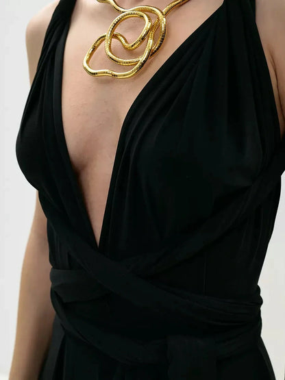 Sculpted Allure Jumpsuit