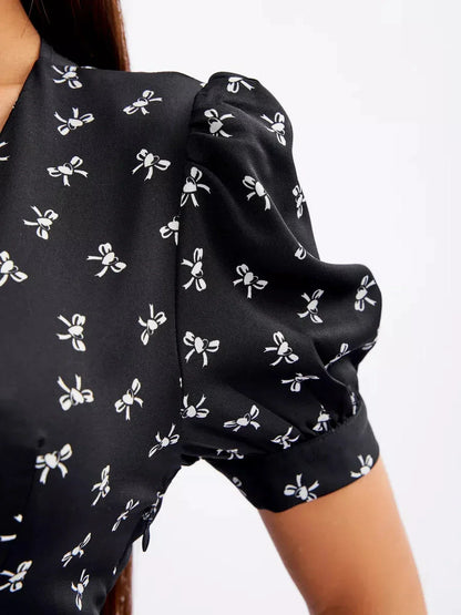 Twilight Bloom Midi Dress