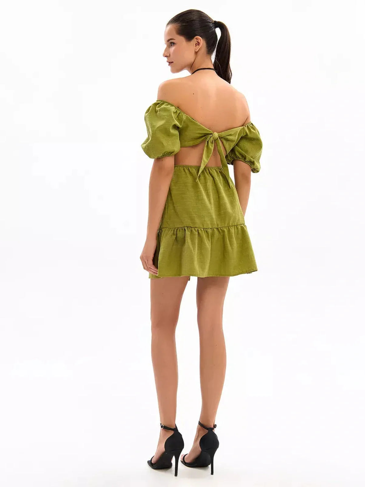 Olive Bow Mini
