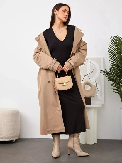 Shadowline Midi Dress