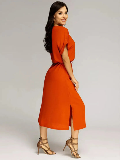 Solar Flare Midi Dress