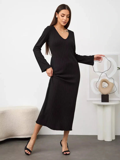 Shadowline Midi Dress