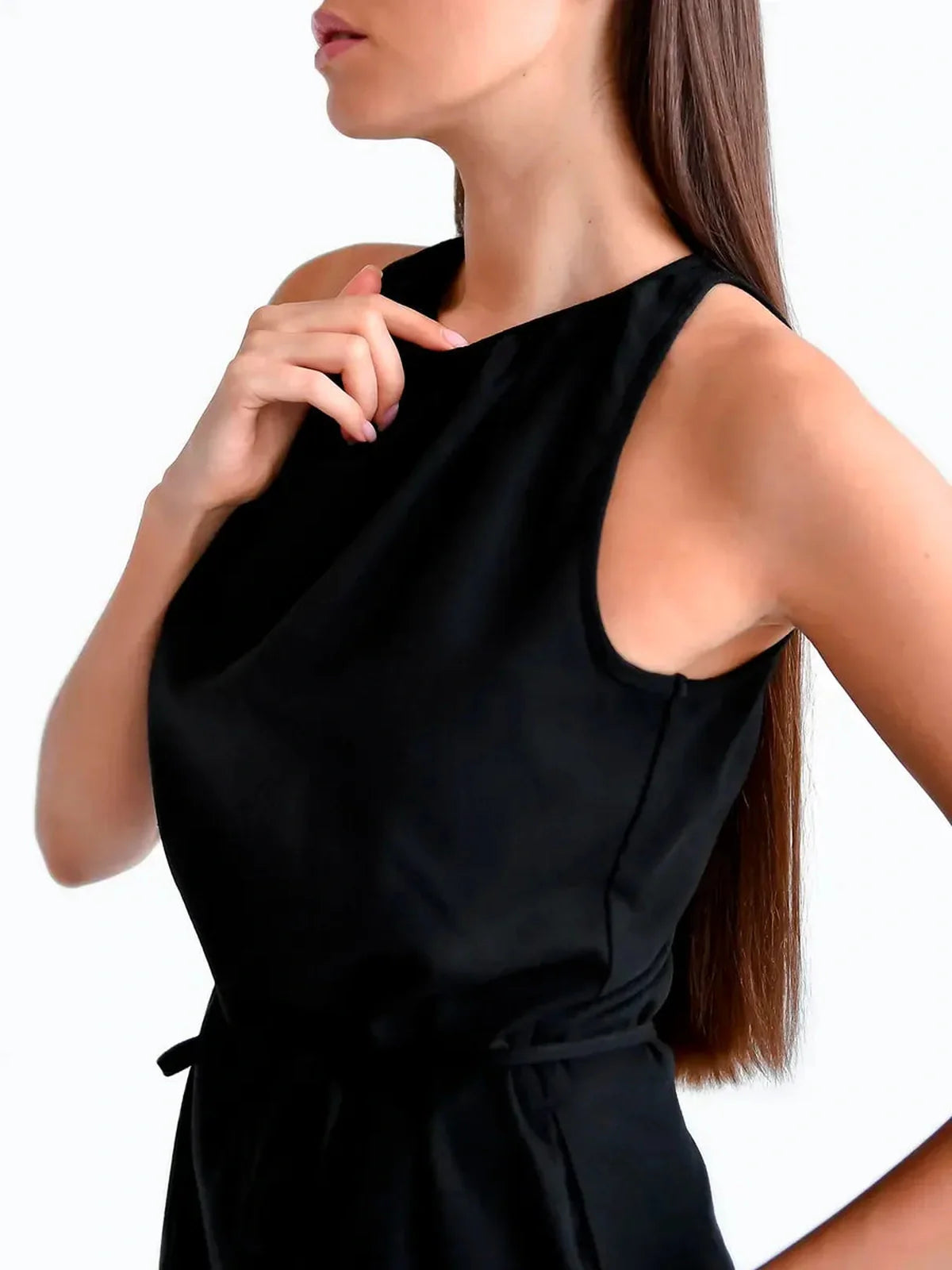 Midnight Ease Midi Dress