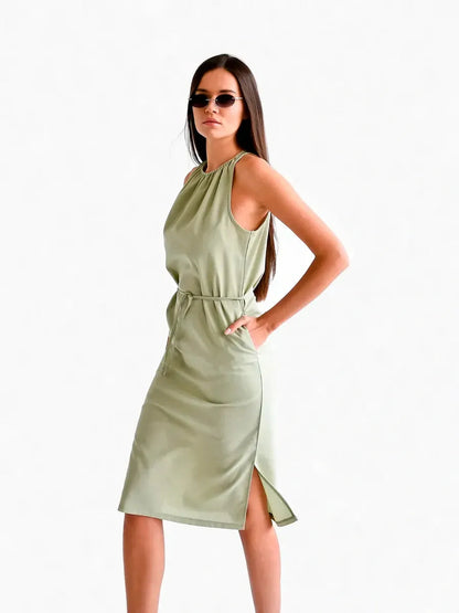 Verde Muse Midi Dress