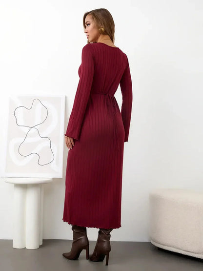 Velvet Rose Midi Dress