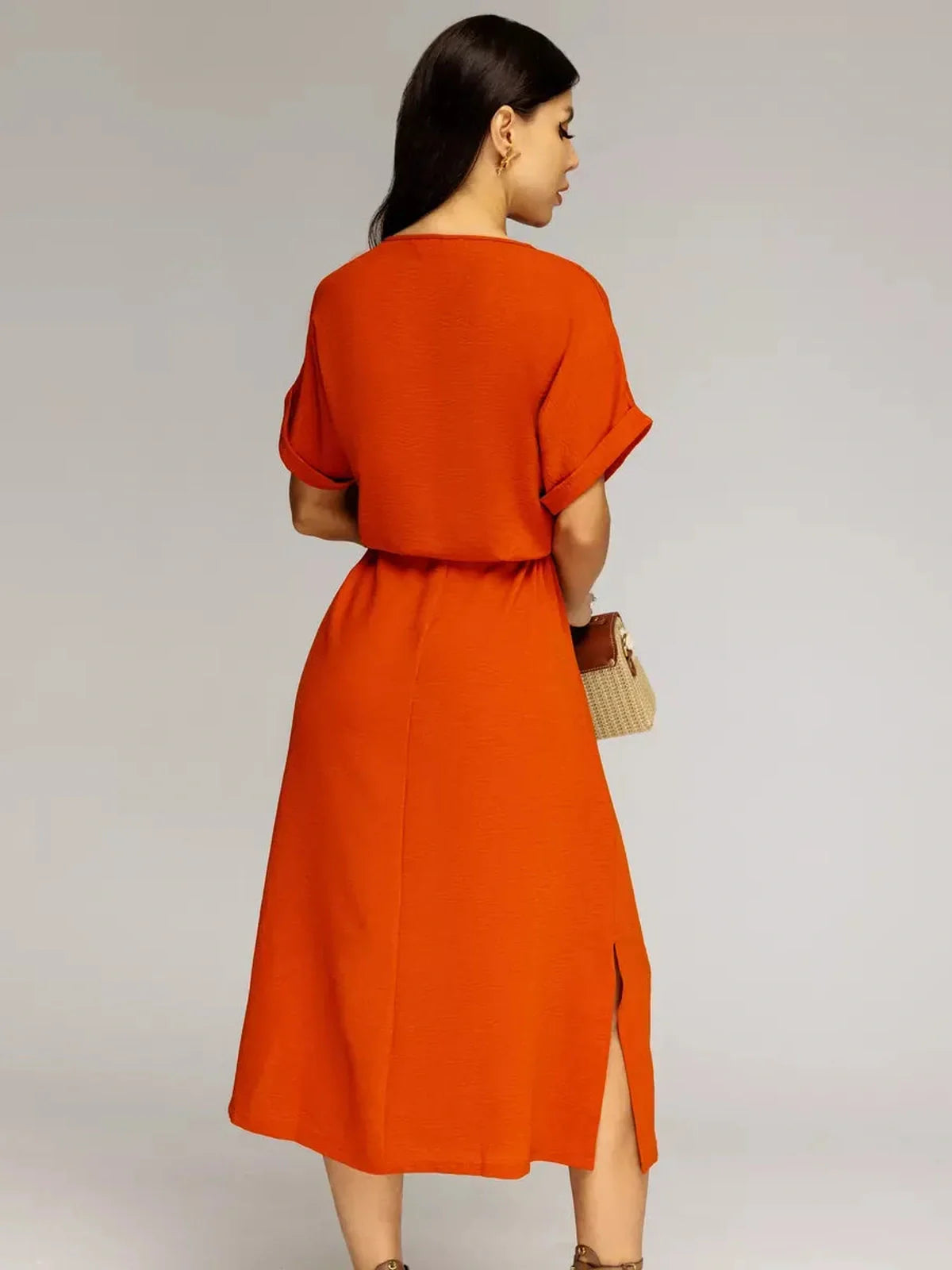 Solar Flare Midi Dress