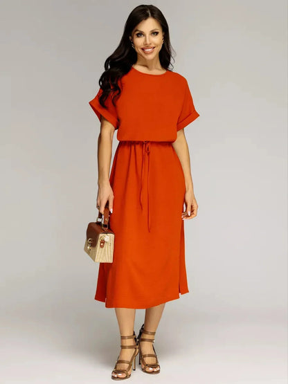 Solar Flare Midi Dress