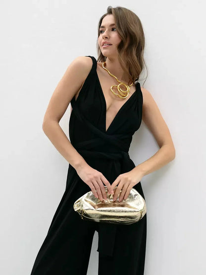 Sculpted Allure Jumpsuit