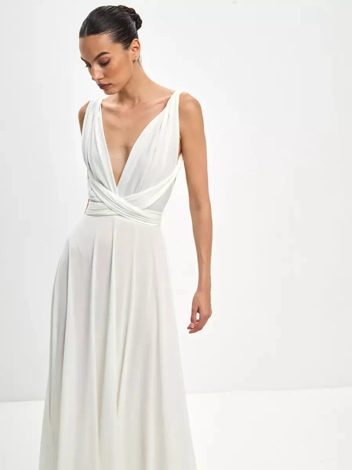Celeste Wrap Maxi Dress