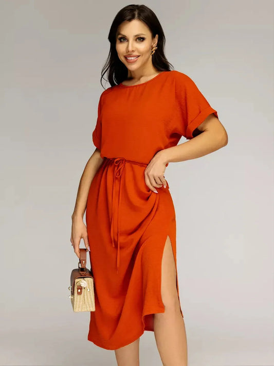 Solar Flare Midi Dress