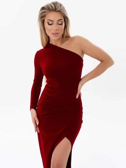 Crimson Grace Midi Dress