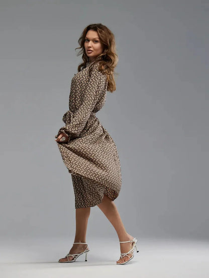 Midnight Loop Midi Dress