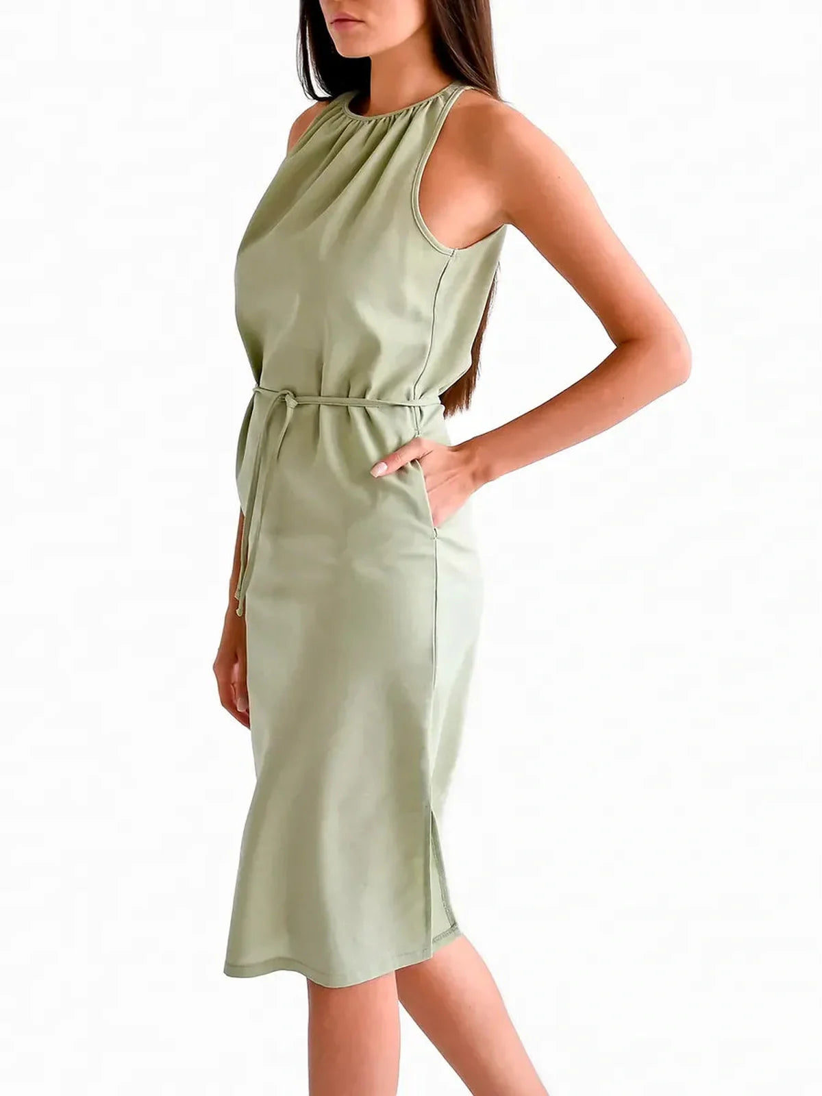 Verde Muse Midi Dress