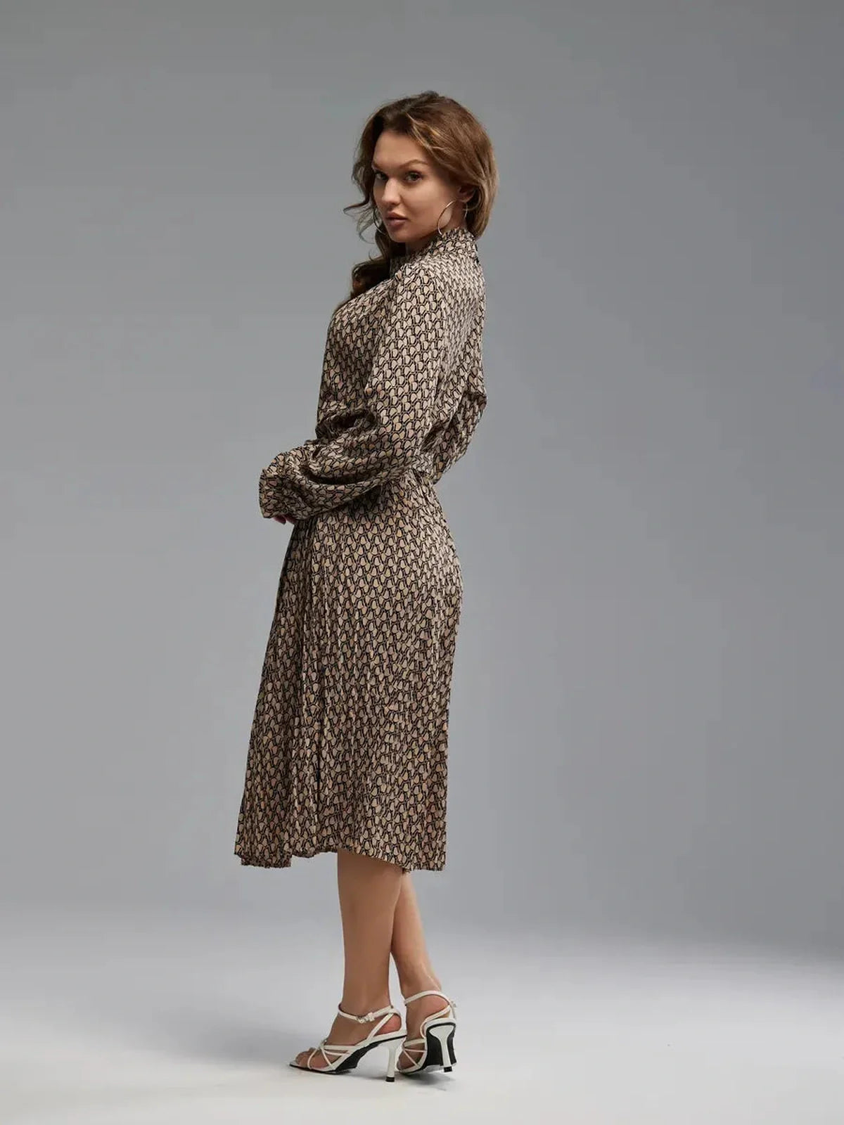 Midnight Loop Midi Dress