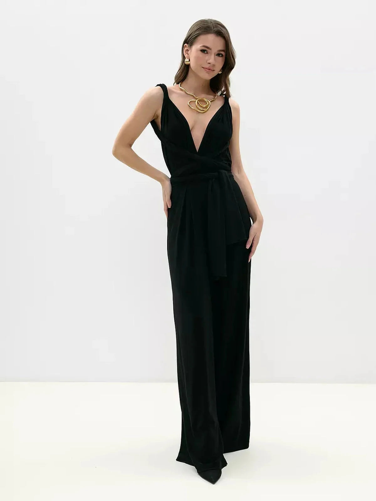 Sculpted Allure Jumpsuit