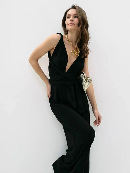Sculpted Allure Jumpsuit