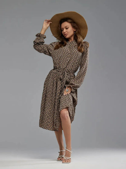 Midnight Loop Midi Dress
