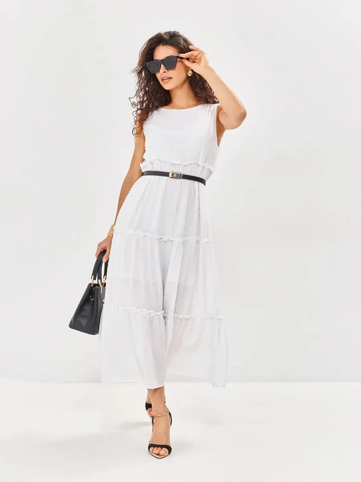 Midi Dress Riviera Cloud