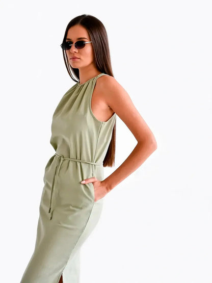 Verde Muse Midi Dress