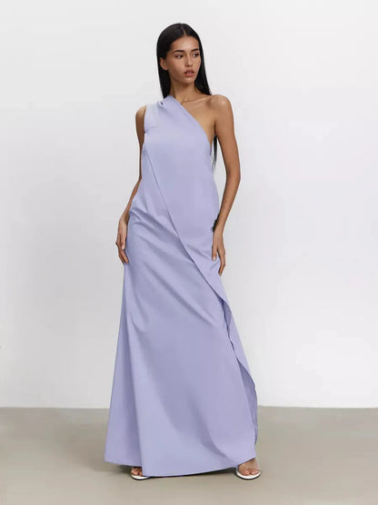 Lilac Flow Maxi Dress