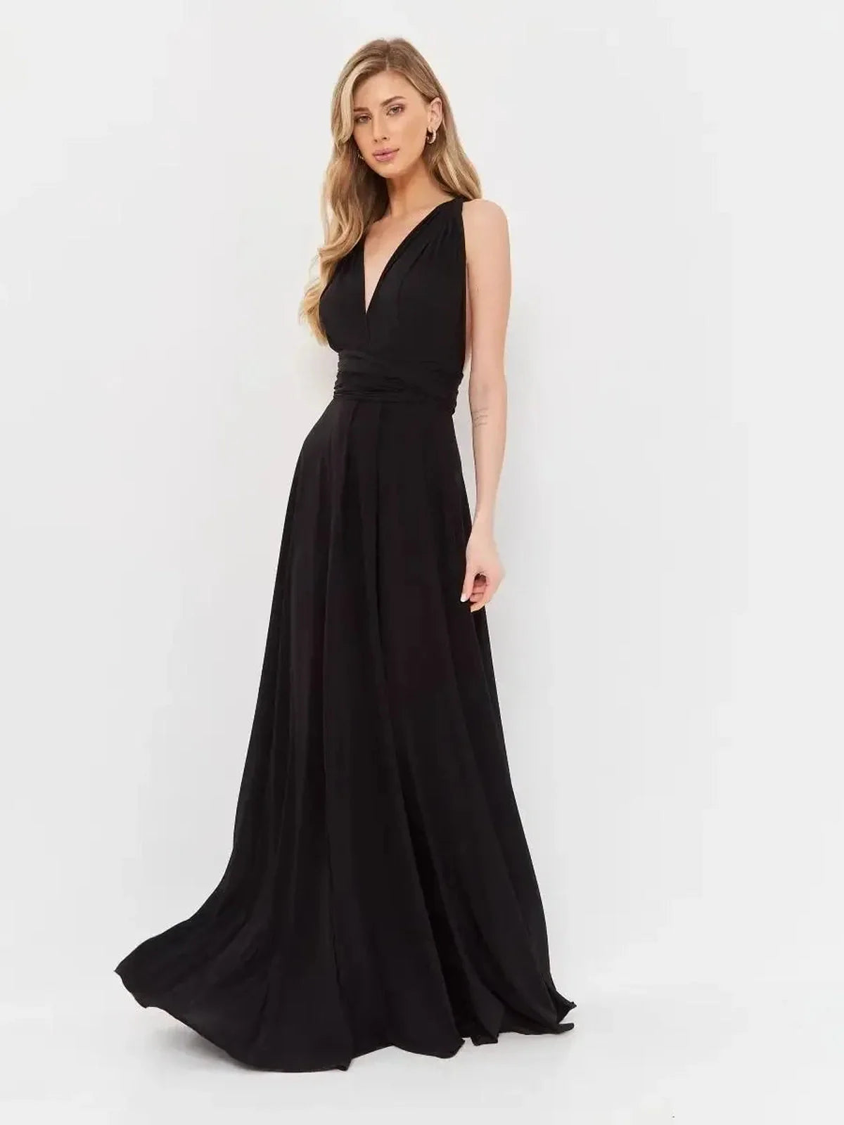 Maxi Dress Eclipse Drape