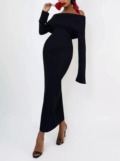 Velour Charm Midi Dress