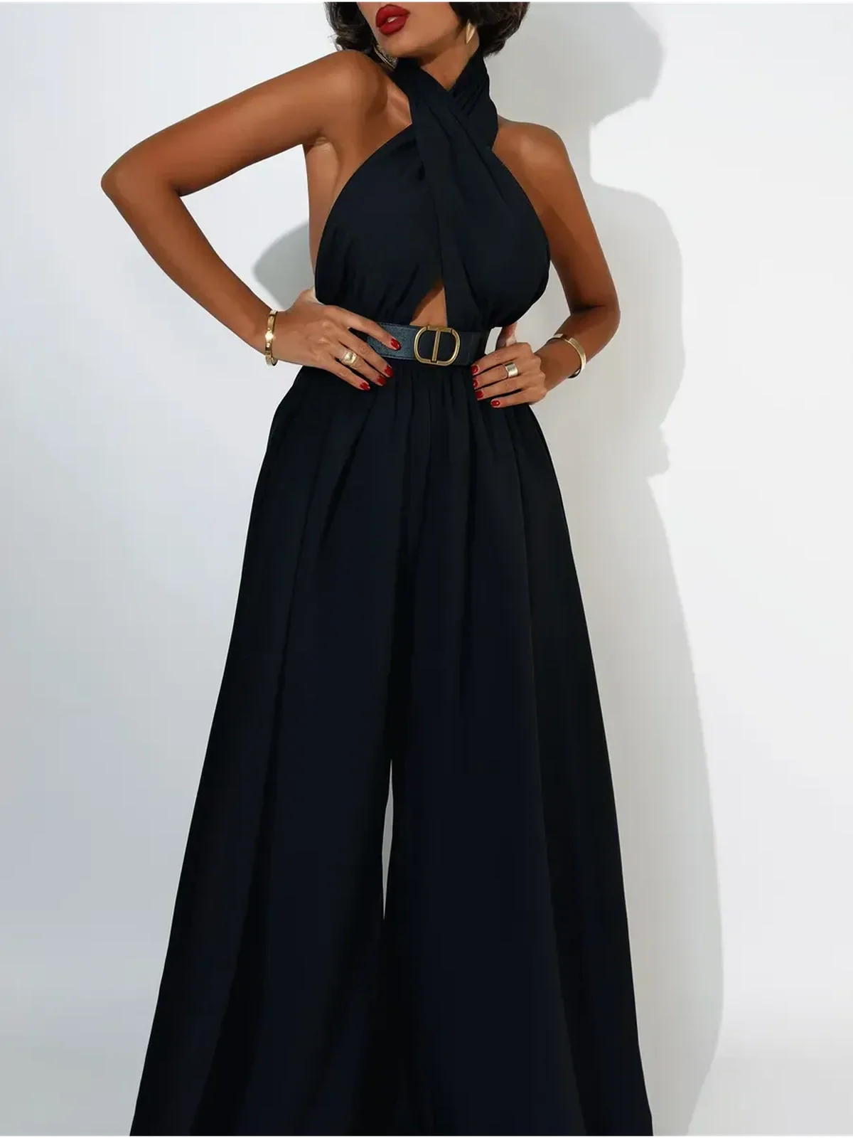 Velour Allure Jumpsuit