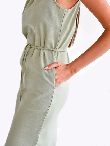 Verde Muse Midi Dress