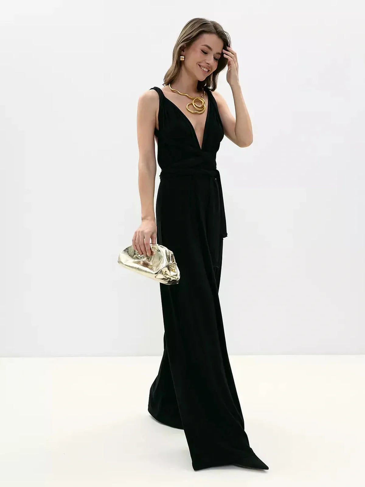 Sculpted Allure Jumpsuit