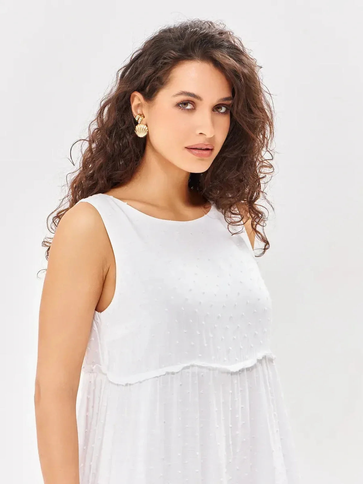 Midi Dress Riviera Cloud