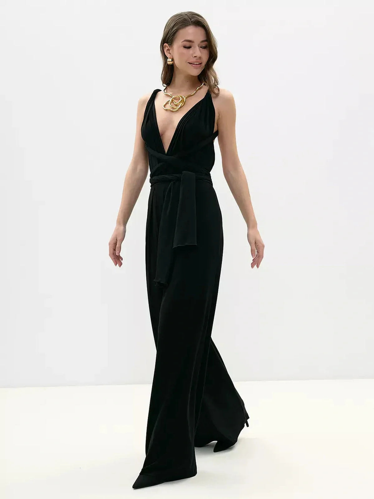 Sculpted Allure Jumpsuit