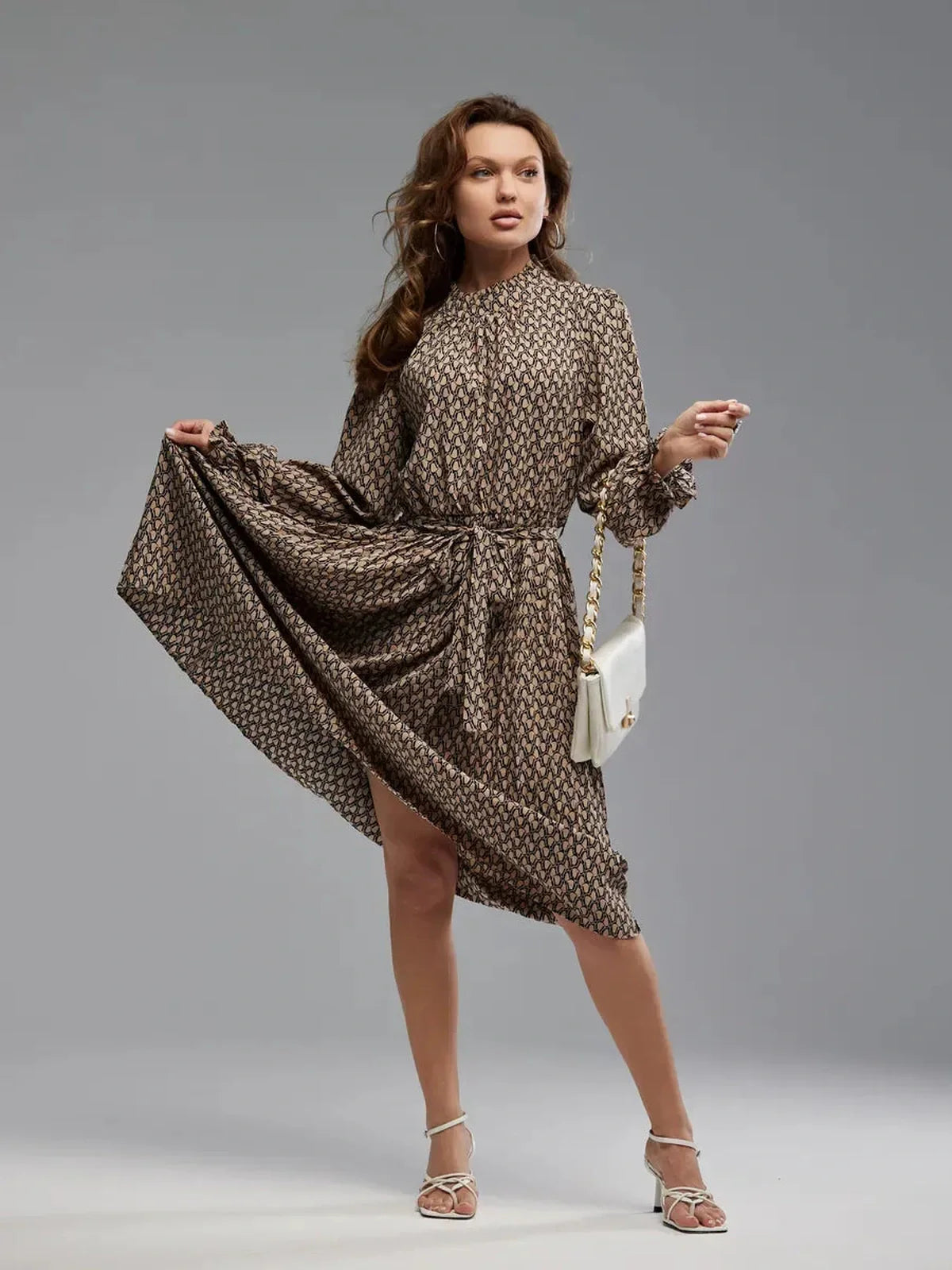 Midnight Loop Midi Dress