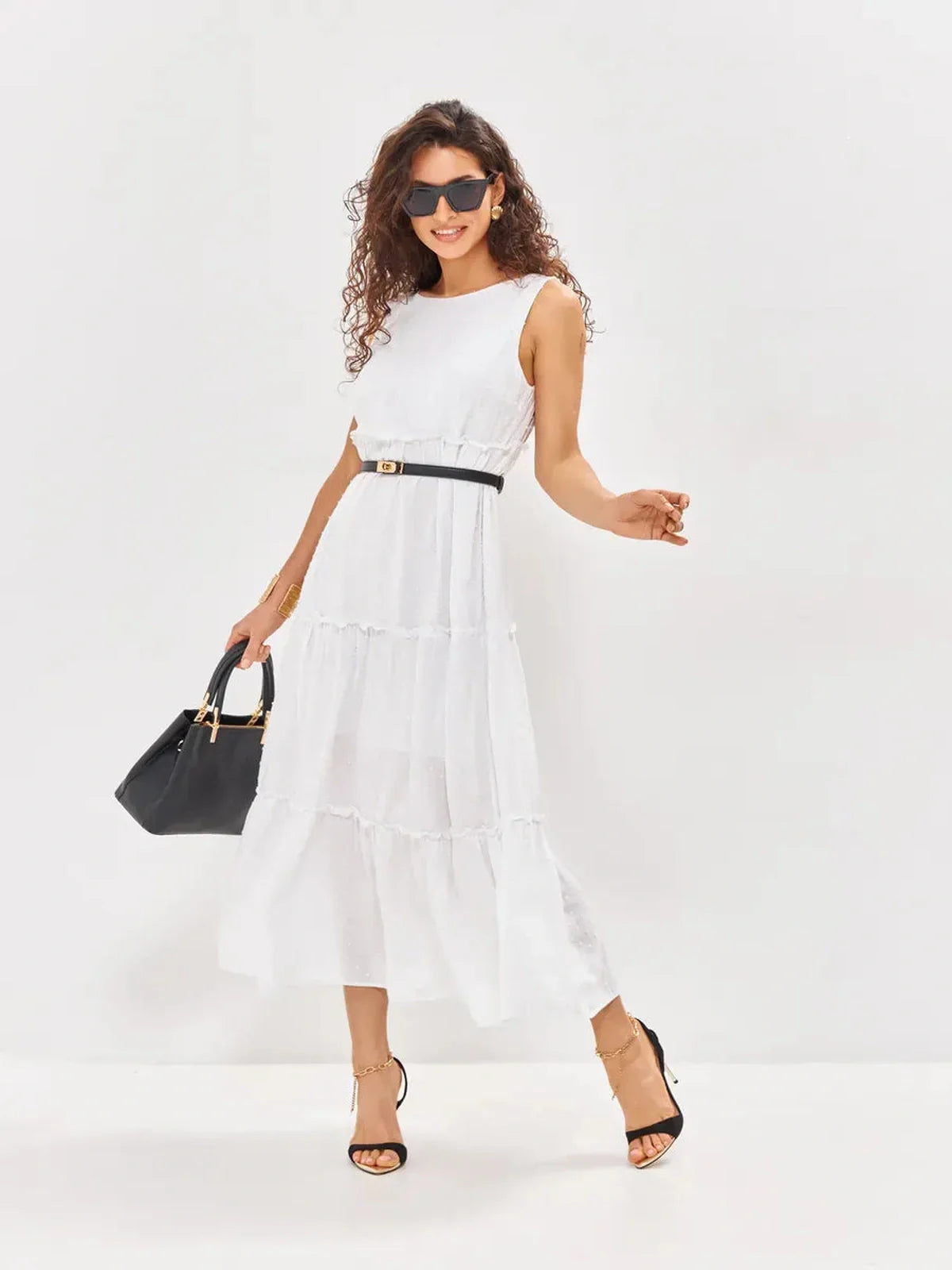 Midi Dress Riviera Cloud