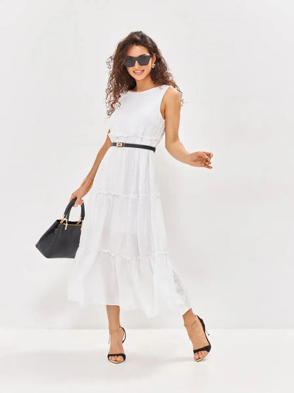 Midi Dress Riviera Cloud