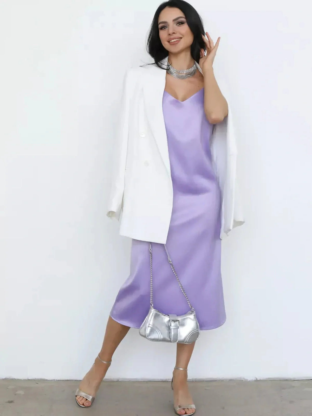 Midi Dress Moonlit Mist