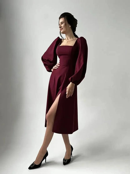 Crimson Grace Midi Dress